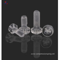 Acrylic Screw transparent plastic screw